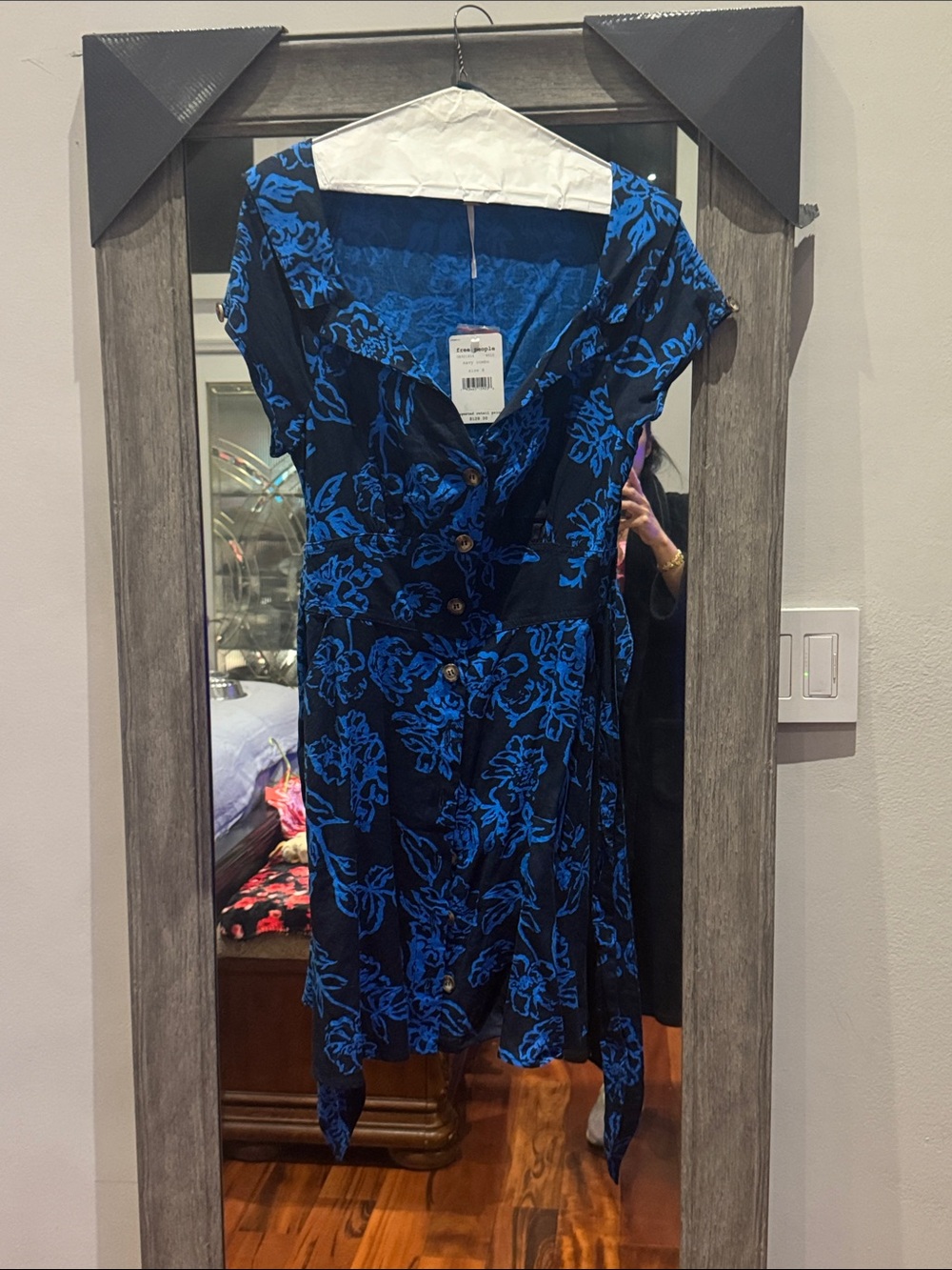 Free People Button-Front Women's Dress